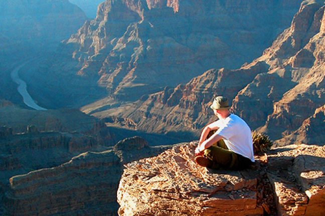 Sitting-at-the-West-Rim-of-Grand-Canyon